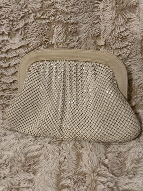 Vintage Whiting Metal Mesh Puree w/ Shoulder Strap